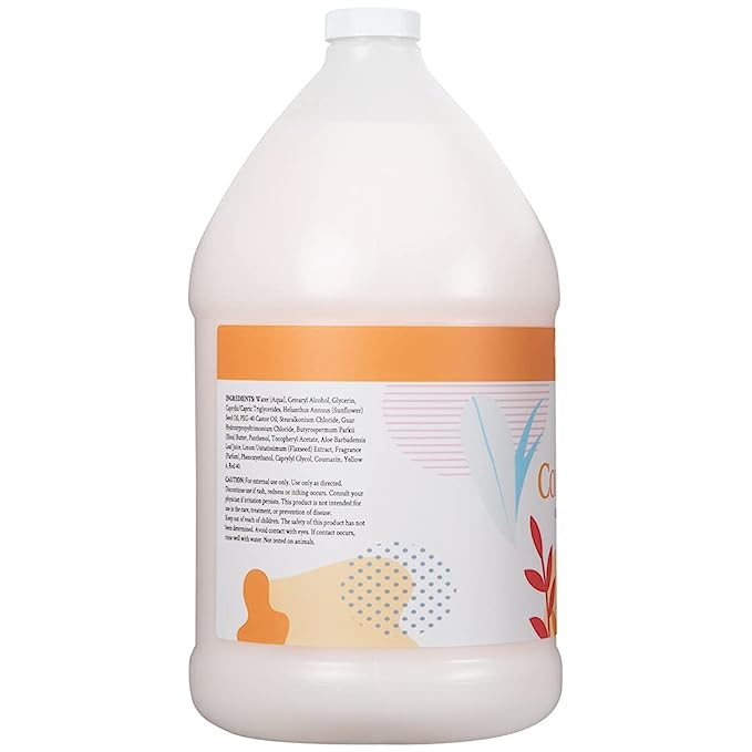 Ginger Lily Farms Botanicals Moisturizing Conditioner for All Hair Types, Coco Mango, 100% Vegan & Cruelty-Free, Coconut Mango Scent, 1 Gallon Refill