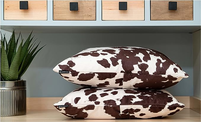 Faux Cowhide Pillow Cover (2)